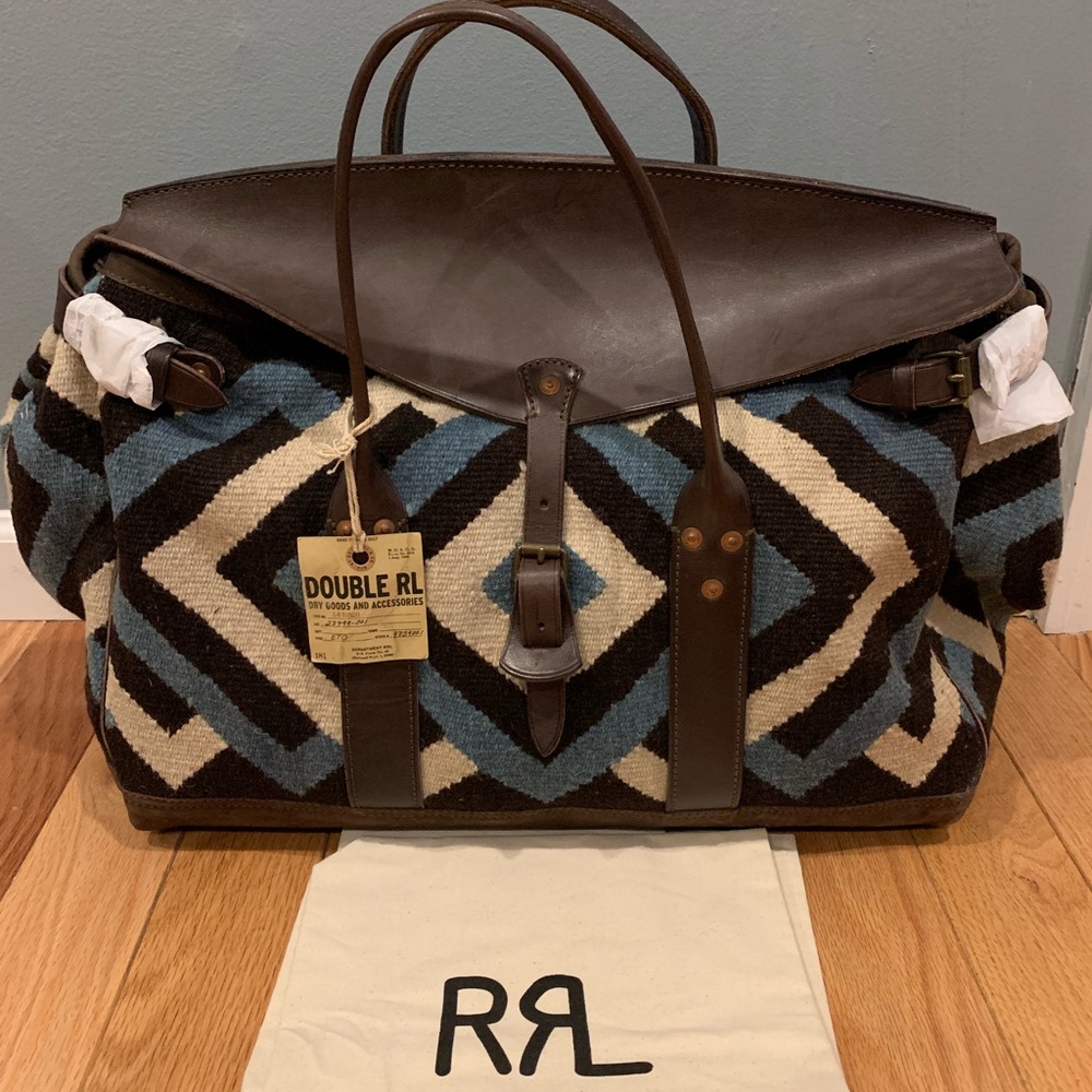 Double RL RRL Weekender Bag